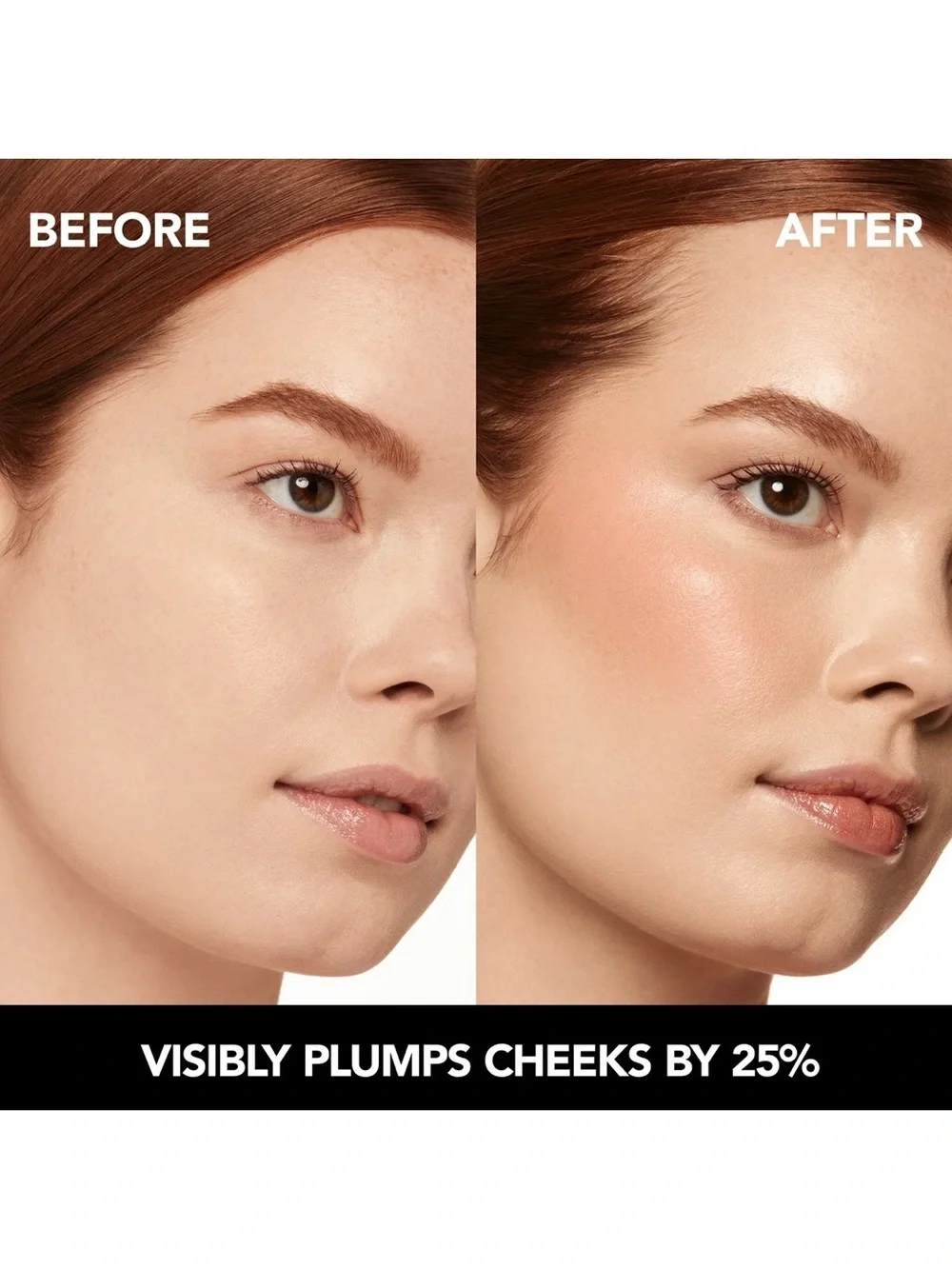 Buxom Coral Cheer Plump Shot Collagen Peptides Advanced Plumping Blush